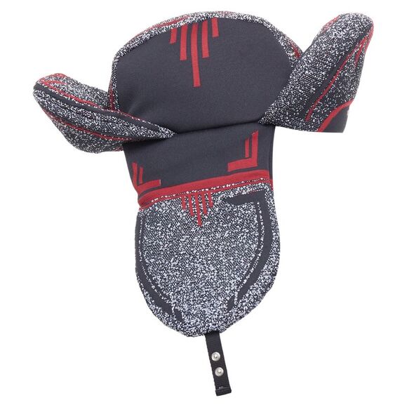 Prada Logo Jacquard Padded Trapper Hat